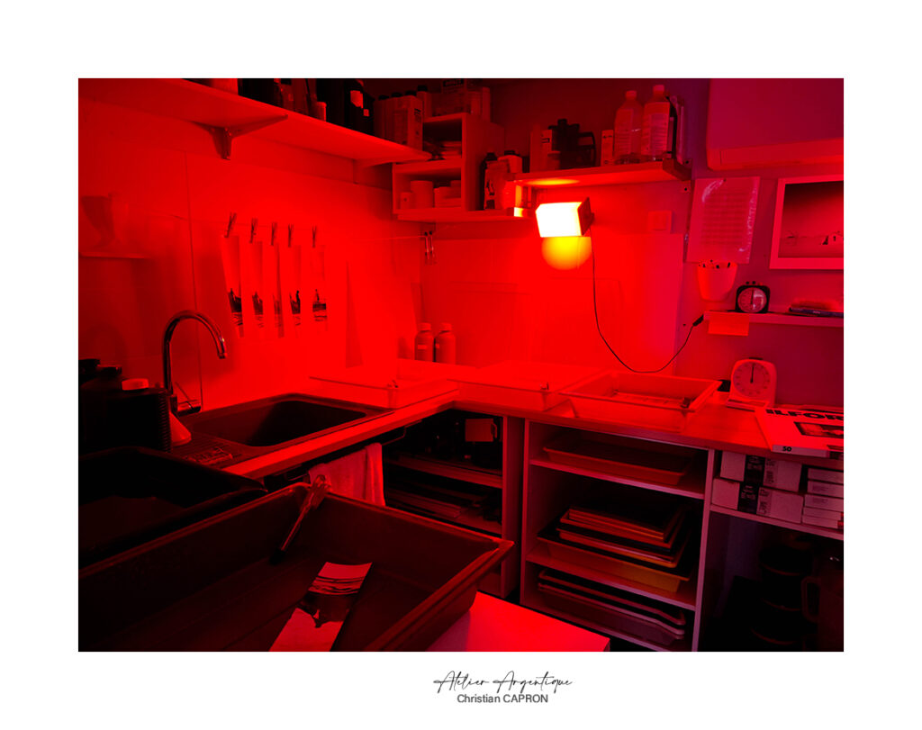 Immersion dans un labo argentique. Christian Capron Photographie